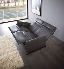 Ledersofa soul mit Relaxfunktion