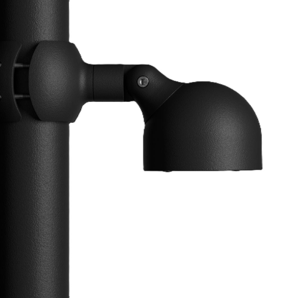 Vizulo Blackbird Micro Spot Flange Mount – Auf ø 76 mm Mast