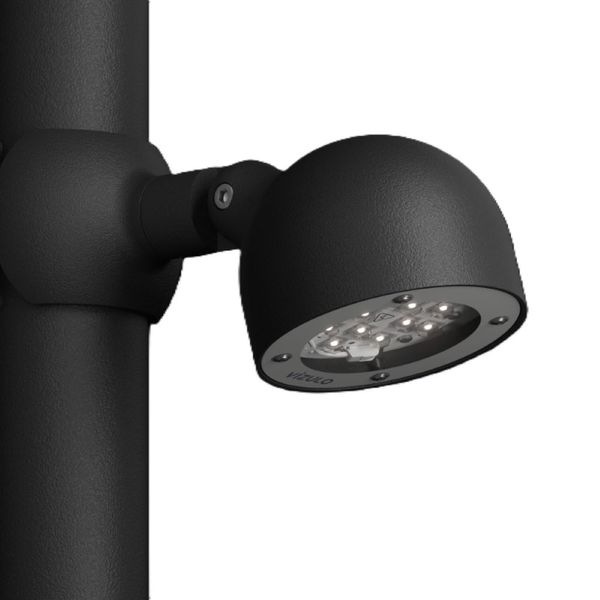 Vizulo Blackbird Micro Spot Flange Mount – Auf ø 76 mm Mast