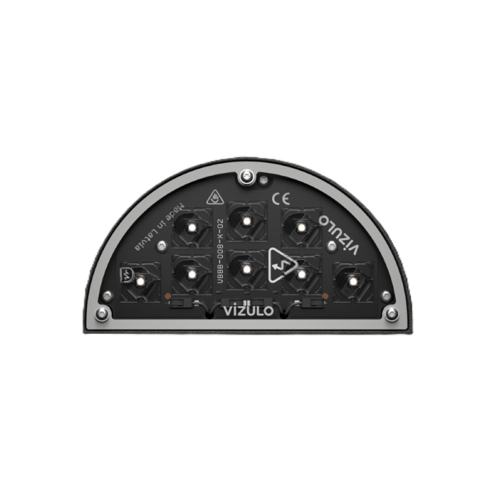 Vizulo Blackbird Mini Half Sphere Facade – An der Wand