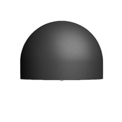 Vizulo Blackbird Mini Half Sphere Facade – An der Wand
