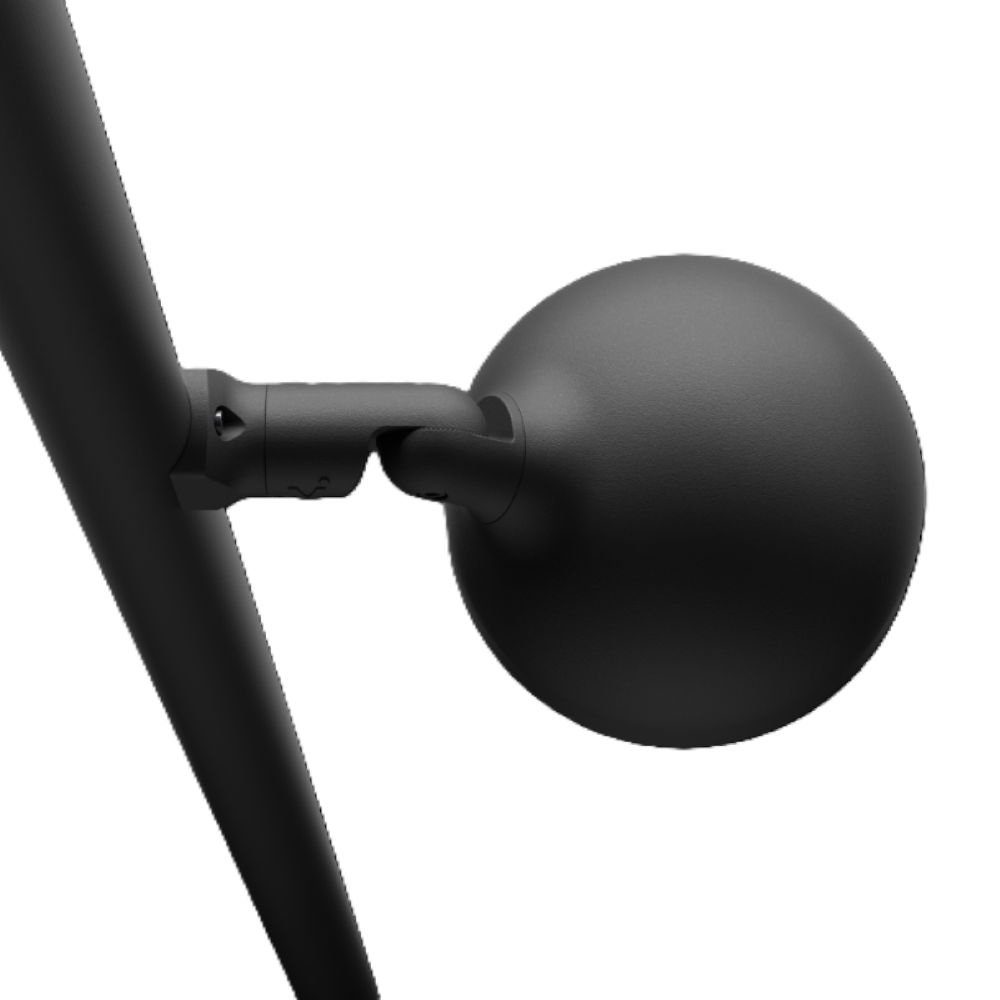 Vizulo Blackbird Mini Spot Flange Mount – Auf ø 60 - 76 mm Mast