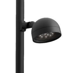 Vizulo Blackbird Mini Spot Flange Mount – Auf ø 60 - 76 mm Mast