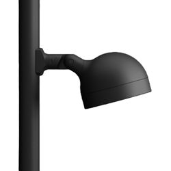 Vizulo Blackbird Mini Spot Flange Mount – Auf ø 60 - 76 mm Mast