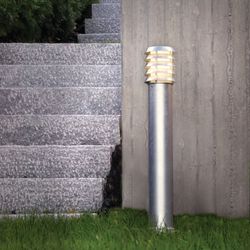 Norlys Alta – borne lumineuse, fixation au sol avec fondation à visser, extérieur