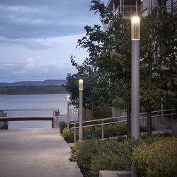 Norlys Egersund Park – bollard luminaire, floor mounting, outdoor use