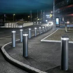 Norlys Stavanger – borne lumineuse, fixation au sol, extérieur