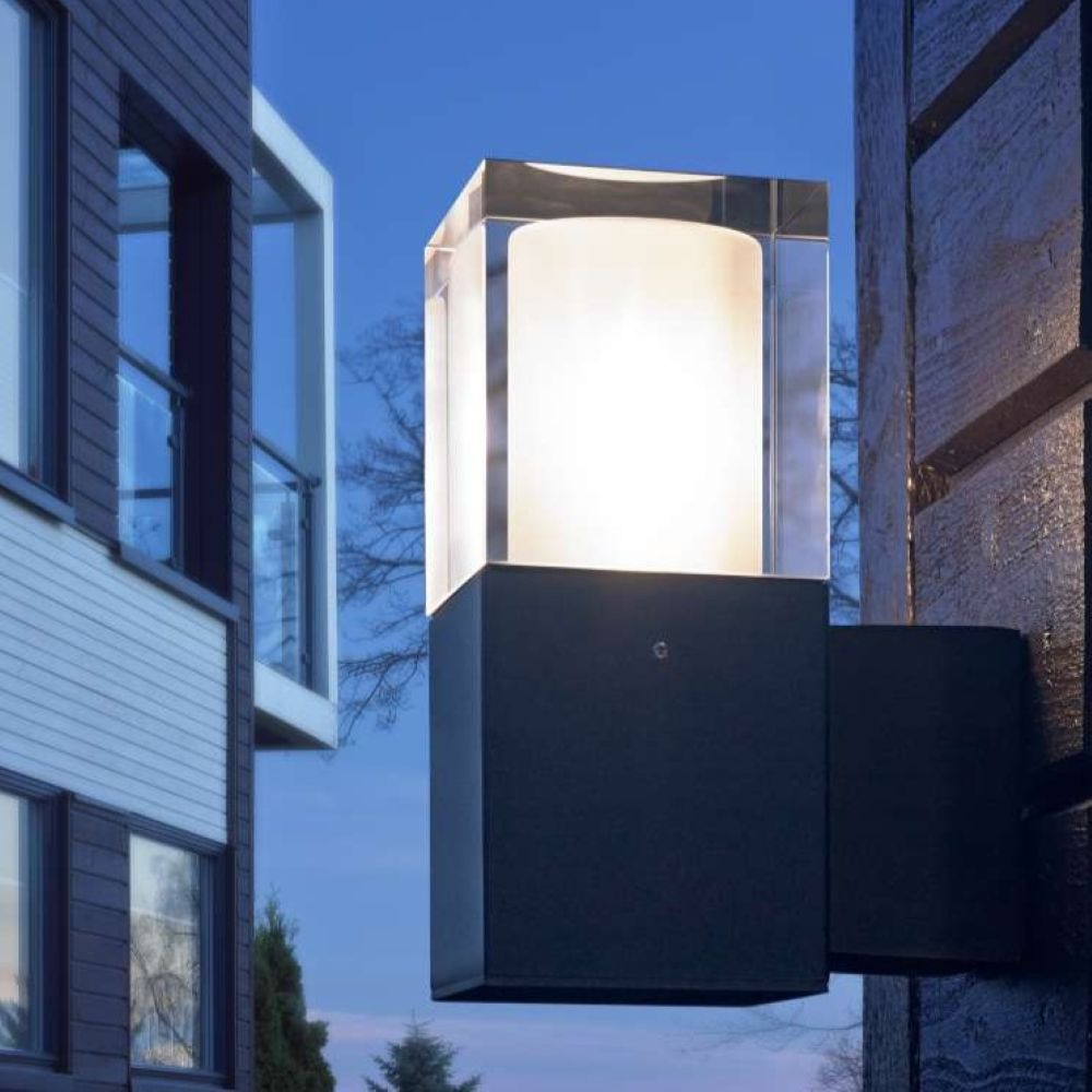 Norlys Arendal Mini – wall luminaire, wall mounting with fixing anchor, outdoor use