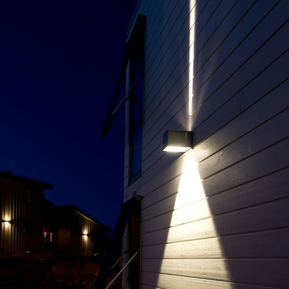 Norlys Voss – wall luminaire, wall mounting with screw fixing, outdoor use