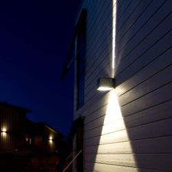 Norlys Voss – wall luminaire, wall mounting with screw fixing, outdoor use