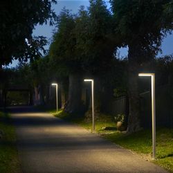Norlys Asker – luminaire sur mât, adaptateur de mât Ø60, extérieur
