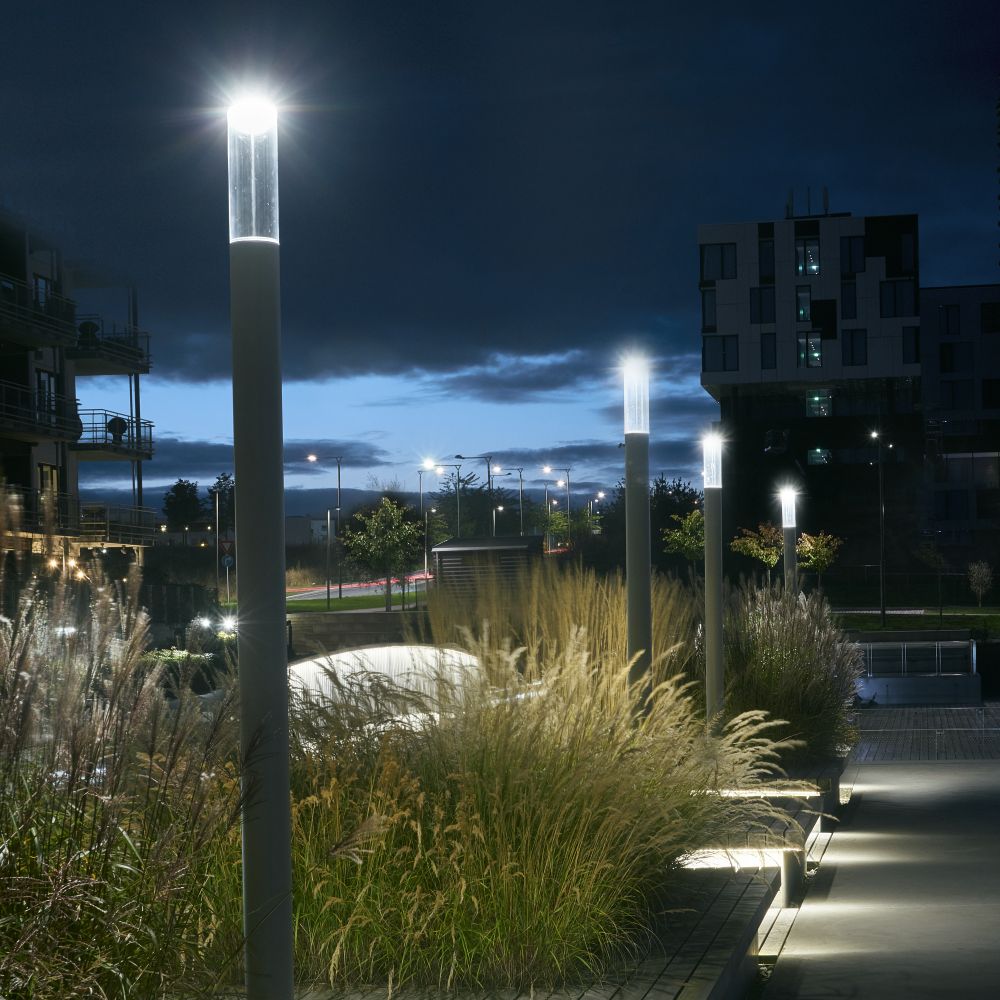 Norlys Egersund Park – Mastleuchte, Mastmontage, Aussenbereich