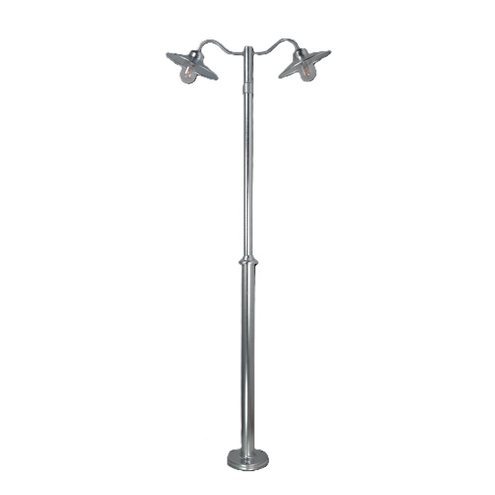 Norlys Karlstad – luminaire sur mât, kit avec mât / solution de mât intégrée, extérieur