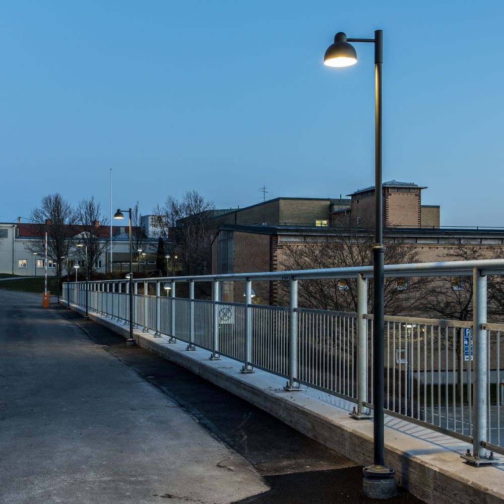 Norlys Koster – Mastleuchte, Ø50/Ø60 Mastmontage, Aussenbereich