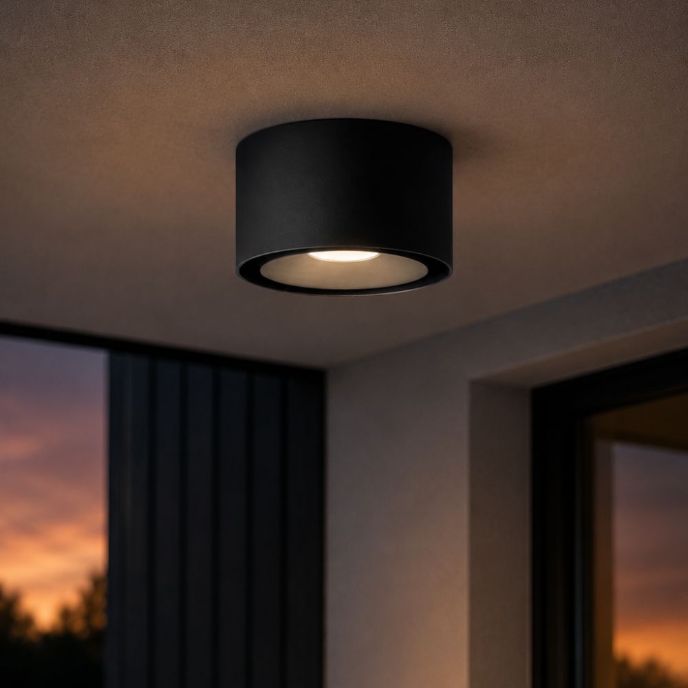 Norlys Sol – Deckenleuchte, Direktmontage an Decke oder Überhang, Aussenbereich