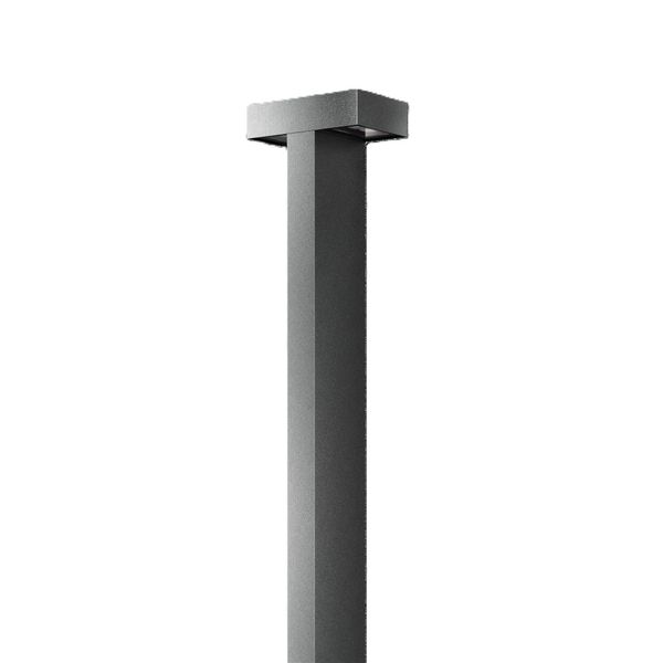 Bergmeister Planea Mini² LS – Luminaire sur mât à 2 points lumineux, Montage en tête de mât sur pièce d'ancrage séparée avec boîte de raccordement, Extérieur