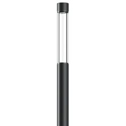 Bergmeister Canna 200 LS – Light bollard with all-round light emission, bollard base with ground section or flange plate, outdoor use