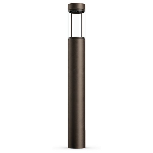 Bergmeister Bronze 120 PL – Borne lumineuse, pièce d'ancrage ou platine, Extérieur