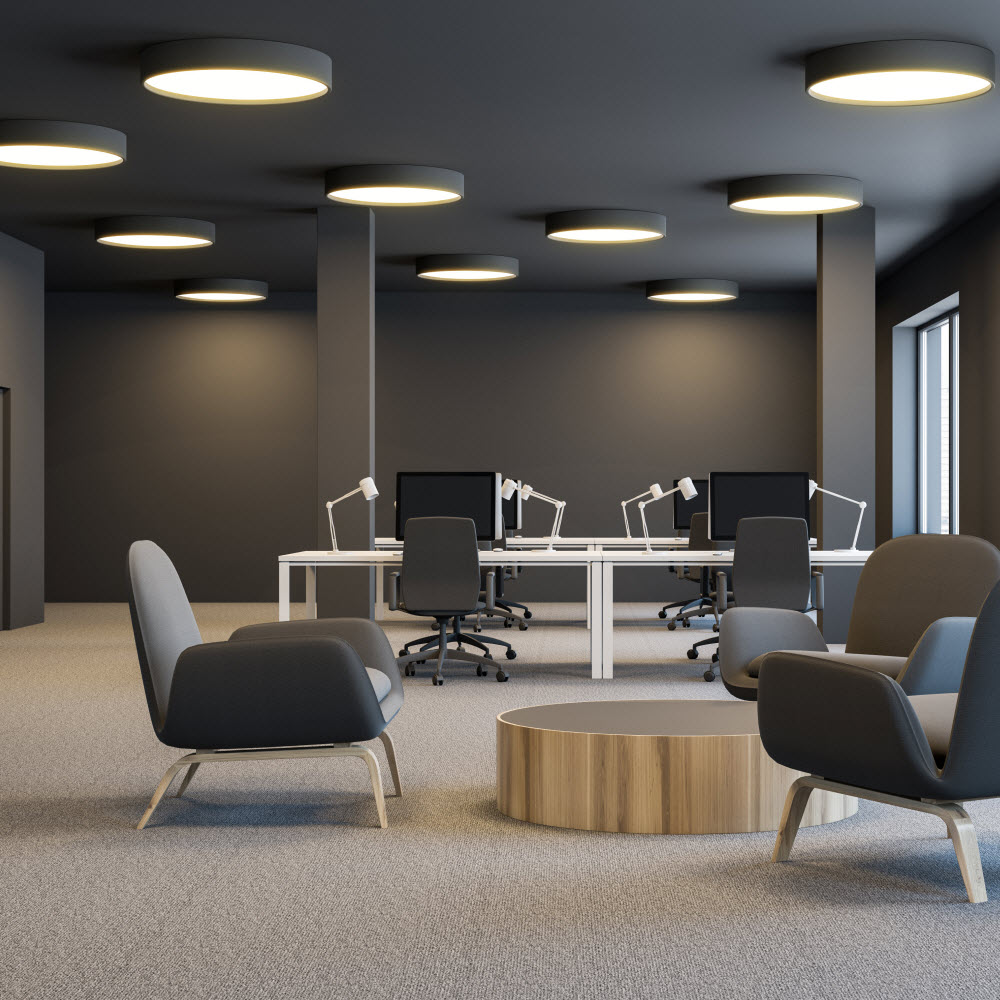 SANlicht TEC Carmenna – Rundleuchte Aufbau/Pendel, Innenbereich