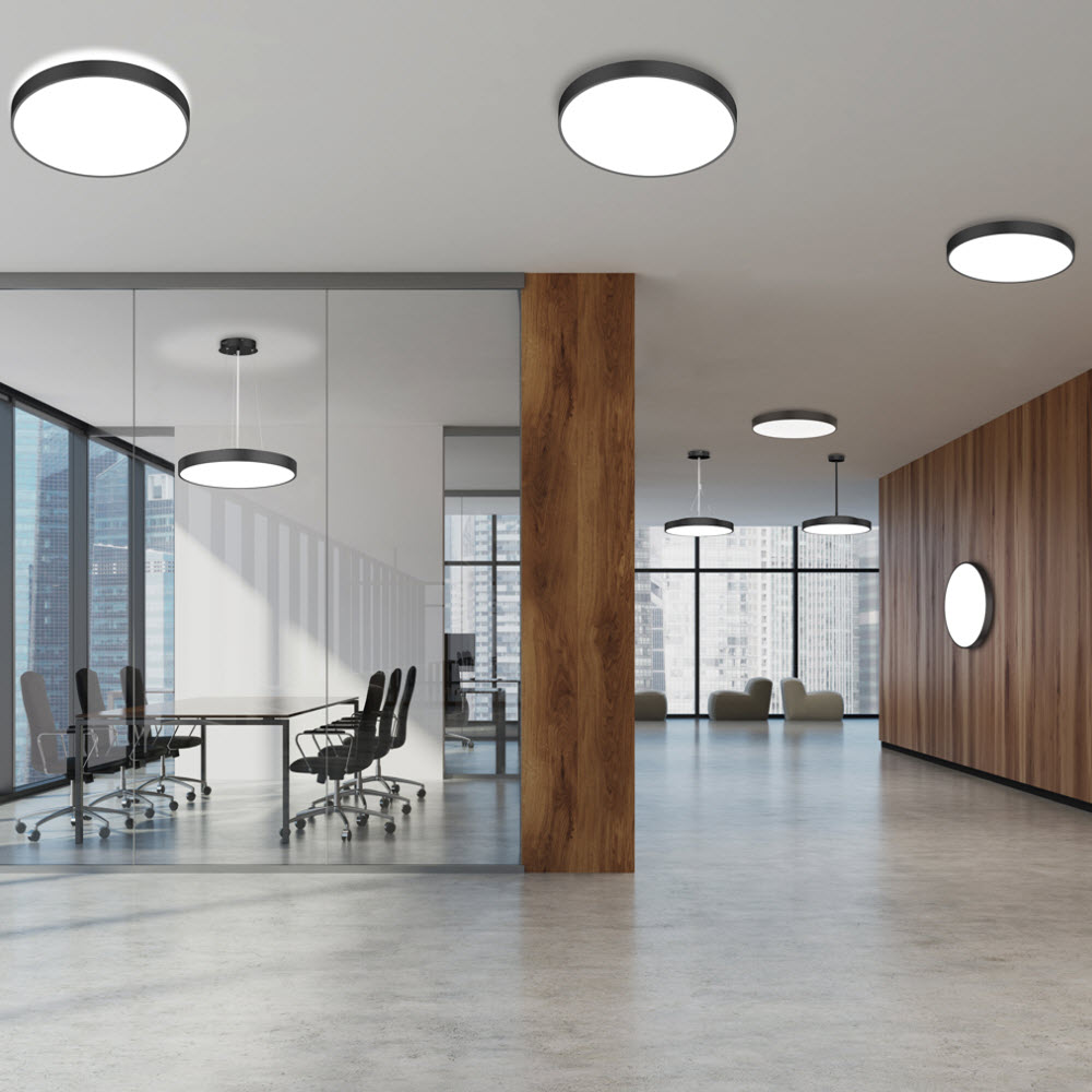 SANlicht TEC Carmenna – Rundleuchte Aufbau/Pendel, Innenbereich