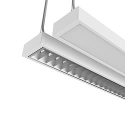 SANlicht TEC Brünig Single Prisma – Linearleuchte, Innenbereich