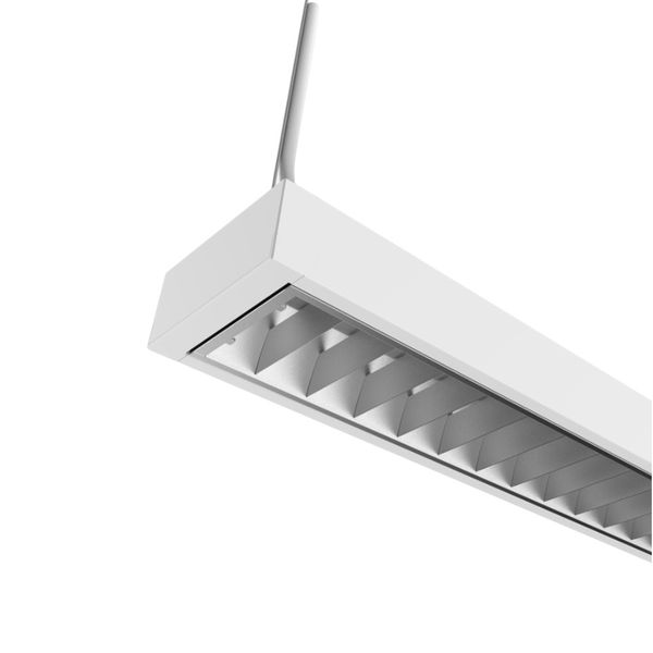 SANlicht TEC Brünig Single Raster – Linearleuchte, Innenbereich