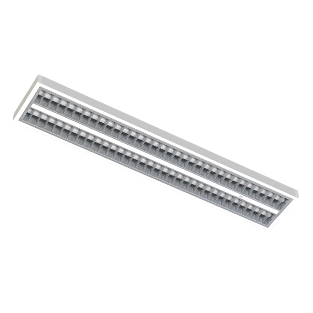 SANlicht TEC Brünig Double Raster – Linearleuchte, Innenbereich