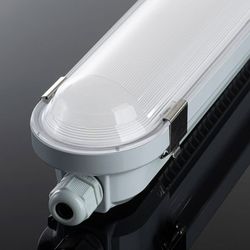 SANlicht TEC Duster Pro – Feuchtraumleuchte, Innenbereich