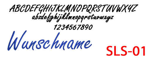 Schriftart Freestyle mit Auswahlcode