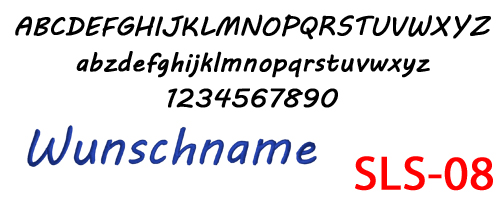 Schriftart Mv Boli mit Auswahlcode