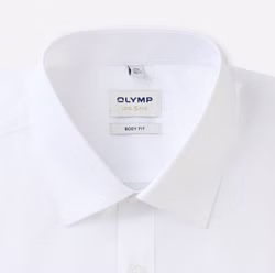 OLYMP Level Five Comfort Stretch Body fit 6090/69/00 extra langer Arm 69 cm weiß detail Kragen