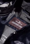 Lederjacke Milestone MS-Romano dunkelblau Detail