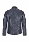 Milestone Lederjacke MSEdward Blau Milestone Lederjacke MSEdward Blau Rückansicht