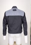 Milestone Lederjacke MSEdward Blau Milestone Lederjacke MSEdward Blau Rückansicht gewendet