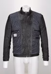 Milestone Lederjacke MSMarco Frontansicht gewendet geschlossen