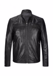 Milestone Lederjacke MSMarco Frontansicht geschlossen