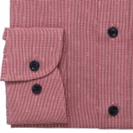 Marvelis Modern Fit Langarmhemd – rot-weiß kariert für stilbewusste Herren Marvelis Langarmhemd Modern fit 7214/44/35 Ärmelabschluß