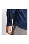 OLYMP Level Five Garment Washed Body Fit Hemd marine