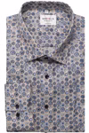 Marvelis Modern Fit Hemd beige mit floralem Print