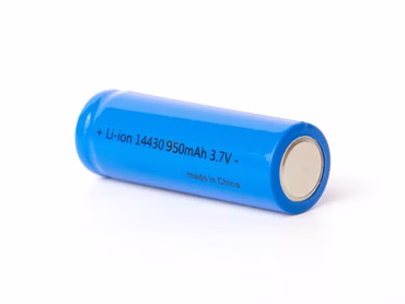 14430 - 950mAh 3.6V - 3.7V Lithium-Ionen-Zelle (ohne Schutzelektronik)