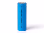 17500 Lithium-Ionen-Akku 3.6V - 3.7V mit einer Kapazität von 1200mAh