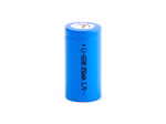 16340-A2 850mAh. 3.6V - 3.7V Li-Ionen-Akku mit erhöhten Pluspol (ohne Schutzelektronik) 16340-A2 850mAh. 3.6V - 3.7V Li-Ionen-Akku mit erhöhten Pluspol (ohne Schutzelektronik)