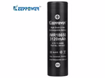 Keeppower IMR18650 - 3120mAh. 3.6V - 3.7V Li-Ionen-Akku (US18650VTC6) max. *30A