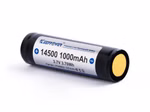 Keeppower 14500 - 1000 mAh. 3.6 - 3.7V Li-Ion-Akku PCB geschützt Keeppower 14500 - 1000 mAh. 3.6 - 3.7V Li-Ion-Akku PCB geschützt