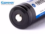 Keeppower 18650 - 3400mAh. P1834C 3.6V - 3.7V Li-Ion-Akku geschützt