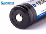 Keeppower 18650 - 3400mAh. 3.6V - 3.7V Li-Ion-Akku geschützt