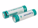 AA 1.5V 2500mAh (3750mWh) Lithium-Ionen-Akku (Wiederaufladbar über USB-C)