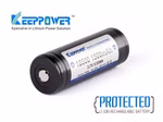 Keeppower 18500 - 1500mAh. 3.6V - 3.7V Li-Ionen-Akku geschützt Keeppower 18500 - 1500mAh. 3.6V - 3.7V Li-Ionen-Akku geschützt
