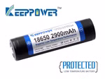 Keeppower 18650 Niedrigtemperatur Li-Ionen 3.6V - 3.7V 2900mAh Akku PCB geschützt. Keeppower 18650 Niedrigtemperatur Li-Ionen 3.6V - 3.7V 2900mAh Akku PCB geschützt.