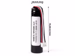 Keeppower 1S1P 18650 3400mAh 3.6V - 3.7V  Li-Ion-Akku PCB/BMS geschützt mit Kabelanschluss